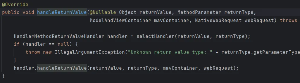 2. ServletInvocableHandlerMethod.java