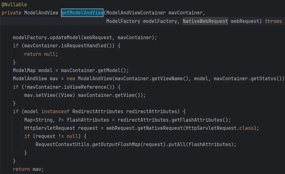 4. RequestMappingHandlerAdapter.java